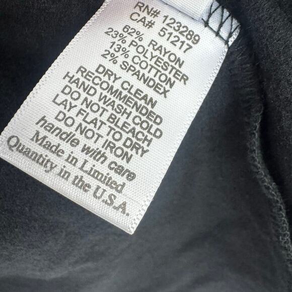 Michael Lauren Women's Black Casual Lightweight Cardigan Sweater Size XS/S NWT - Picture 10 of 12